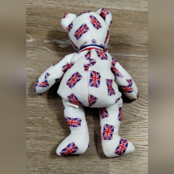 -Ty Beanie Babies “Jack” the Bear - UK Exclusive 9in - Picture 9 of 13